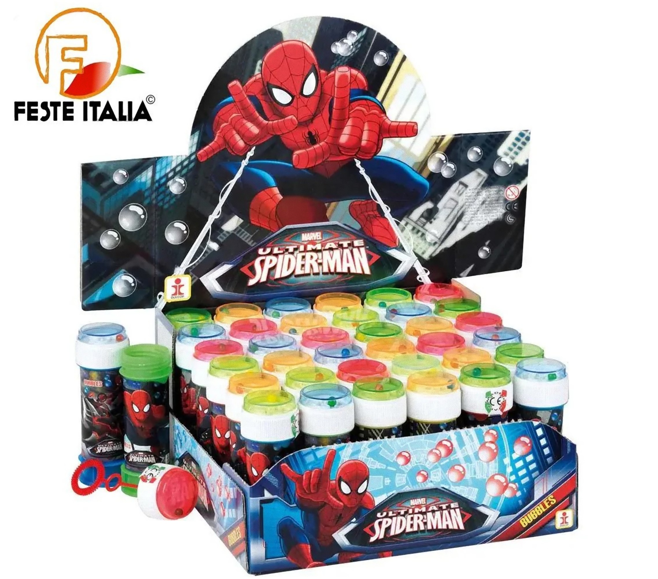 bolle di sapone Spiderman